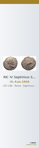 RIC IV Septimius Severus 146A — CANOA