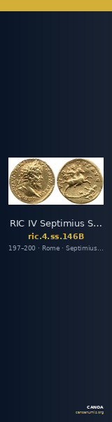RIC IV Septimius Severus 146B — CANOA