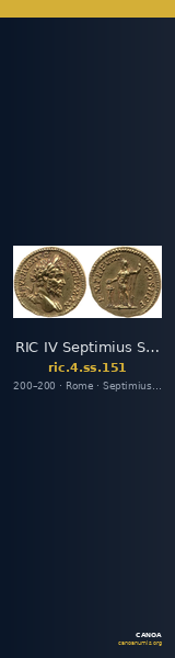 RIC IV Septimius Severus 151 — CANOA