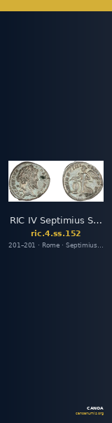 RIC IV Septimius Severus 152 — CANOA