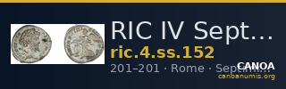 RIC IV Septimius Severus 152 — CANOA