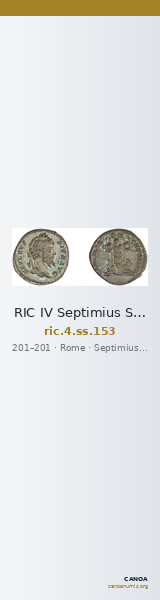 RIC IV Septimius Severus 153 — CANOA