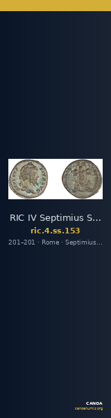 RIC IV Septimius Severus 153 — CANOA