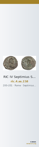 RIC IV Septimius Severus 158 — CANOA