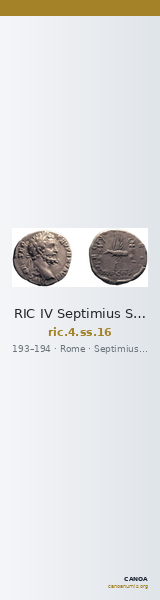 RIC IV Septimius Severus 16 — CANOA
