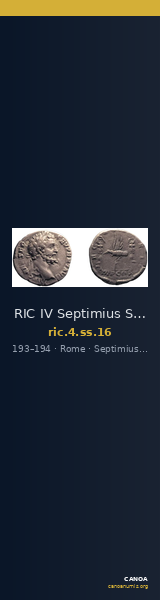 RIC IV Septimius Severus 16 — CANOA