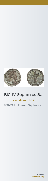 RIC IV Septimius Severus 162 — CANOA