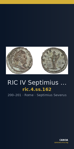 RIC IV Septimius Severus 162 — CANOA
