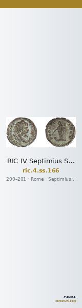 RIC IV Septimius Severus 166 — CANOA