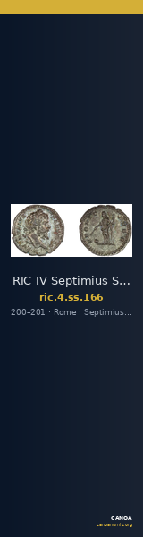 RIC IV Septimius Severus 166 — CANOA