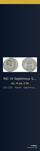 RIC IV Septimius Severus 176 — CANOA