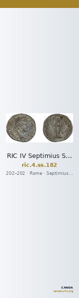 RIC IV Septimius Severus 182 — CANOA