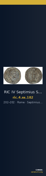 RIC IV Septimius Severus 182 — CANOA