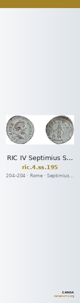 RIC IV Septimius Severus 195 — CANOA