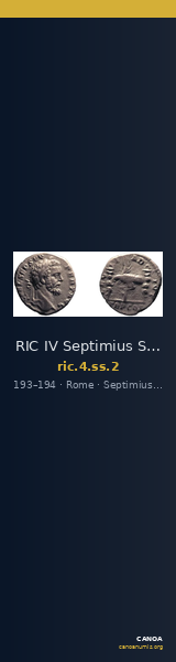 RIC IV Septimius Severus 2 — CANOA