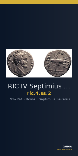 RIC IV Septimius Severus 2 — CANOA