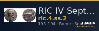 RIC IV Septimius Severus 2 — CANOA