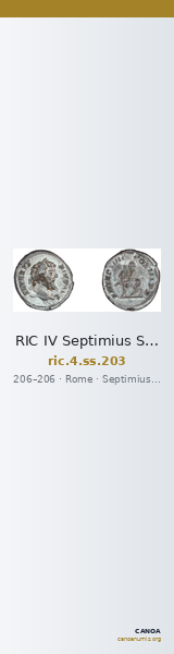 RIC IV Septimius Severus 203 — CANOA