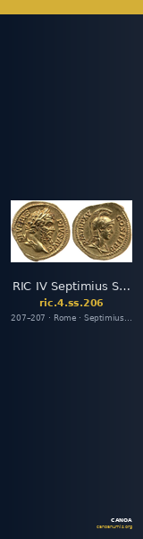 RIC IV Septimius Severus 206 — CANOA