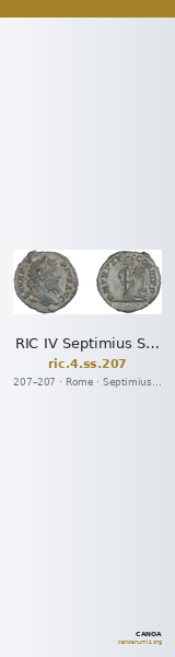 RIC IV Septimius Severus 207 — CANOA