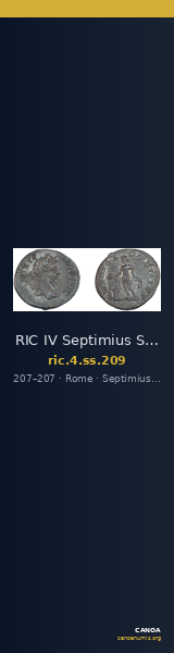 RIC IV Septimius Severus 209 — CANOA