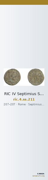 RIC IV Septimius Severus 211 — CANOA