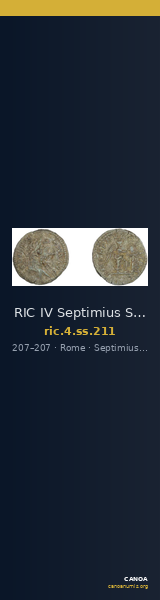 RIC IV Septimius Severus 211 — CANOA