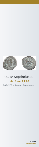 RIC IV Septimius Severus 213A — CANOA