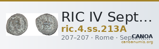 RIC IV Septimius Severus 213A — CANOA