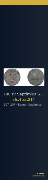 RIC IV Septimius Severus 214 — CANOA