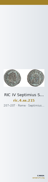 RIC IV Septimius Severus 215 — CANOA