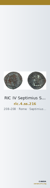 RIC IV Septimius Severus 216 — CANOA