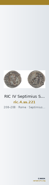 RIC IV Septimius Severus 221 — CANOA