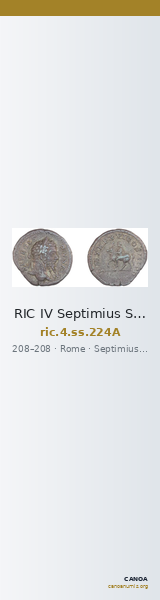 RIC IV Septimius Severus 224A — CANOA