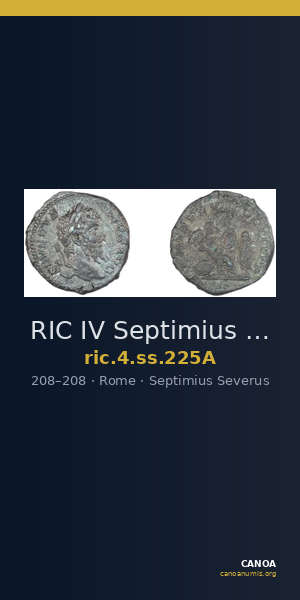 RIC IV Septimius Severus 225A — CANOA