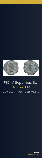RIC IV Septimius Severus 226 — CANOA