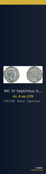 RIC IV Septimius Severus 229 — CANOA