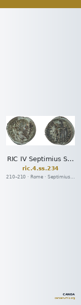 RIC IV Septimius Severus 234 — CANOA
