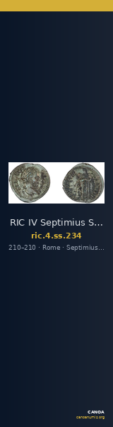 RIC IV Septimius Severus 234 — CANOA