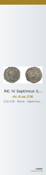 RIC IV Septimius Severus 236 — CANOA