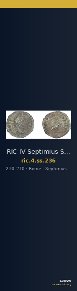RIC IV Septimius Severus 236 — CANOA