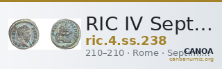 RIC IV Septimius Severus 238 — CANOA