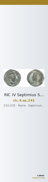RIC IV Septimius Severus 241 — CANOA