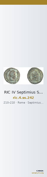 RIC IV Septimius Severus 242 — CANOA
