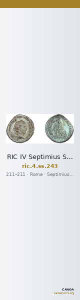 RIC IV Septimius Severus 243 — CANOA