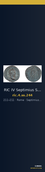 RIC IV Septimius Severus 244 — CANOA