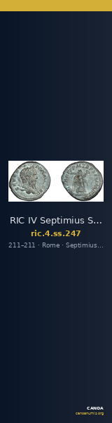 RIC IV Septimius Severus 247 — CANOA