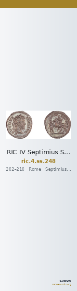 RIC IV Septimius Severus 248 — CANOA