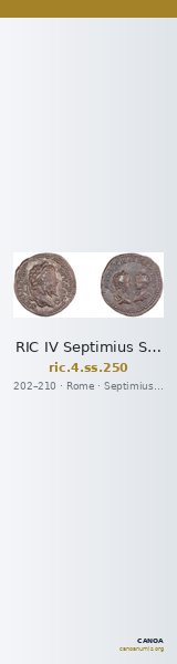 RIC IV Septimius Severus 250 — CANOA