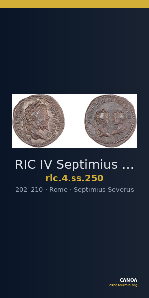 RIC IV Septimius Severus 250 — CANOA
